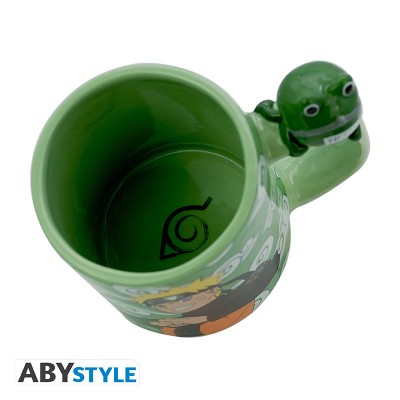 NARUTO SHIPPUDEN - Mug 3D handle Naruto and Gama-chan 456 ml