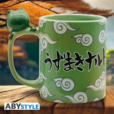 NARUTO SHIPPUDEN - Mug 3D handle Naruto and Gama-chan 456 ml
