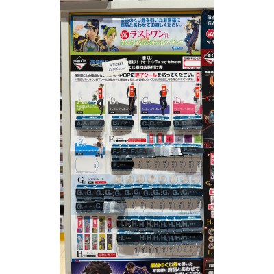 JOJO'S BIZARRE ADVENTURE Ichibankuji - The way to heaven (1 TICKET)