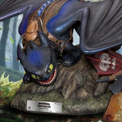 HOW TO TRAIN YOUR DRAGON - Toothless Master Craft Beast Kingdom Toys PVC Figure 38 cm