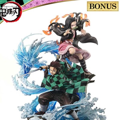 DEMON SLAYER - Nezuko & Tanjiro Ultimate Bonus Ver. Concept Masterline Series 1/6 Prime 1 Studio PVC Figure 56 cm