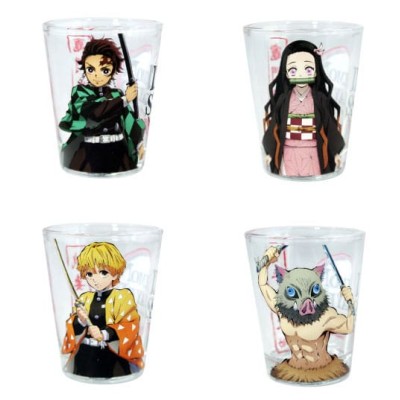 DEMON SLAYER - Shot Glasses 4-Pack Group 59 ml