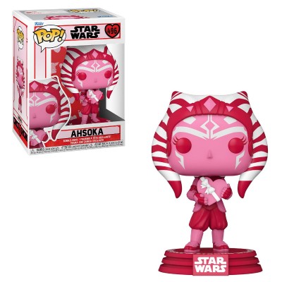 STAR WARS Valentines POP! Star Wars Vinyl Figure Ahsoka 9 cm 496