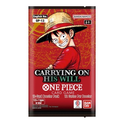 ONE PIECE CARD GAME OP-13 Carrying on His Will - Bustina Singola ENG