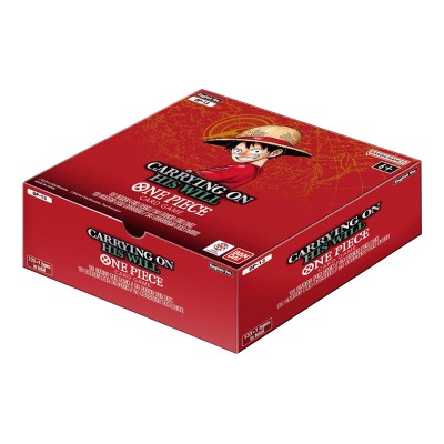 ONE PIECE CARD GAME OP-13 Carrying on His Will - Pacco completo ENG (24 bustine)