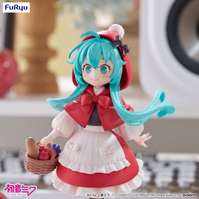 HATSUNE MIKU DESKTOP FAIRY - Hatsune Miku Little Red Riding Hood Ver. Furyu PVC Figure 16 cm