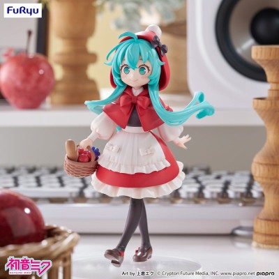 HATSUNE MIKU DESKTOP FAIRY - Hatsune Miku Little Red Riding Hood Ver. Furyu PVC Figure 16 cm