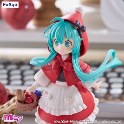 HATSUNE MIKU DESKTOP FAIRY - Hatsune Miku Little Red Riding Hood Ver. Furyu PVC Figure 16 cm