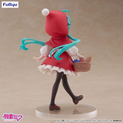 HATSUNE MIKU DESKTOP FAIRY - Hatsune Miku Little Red Riding Hood Ver. Furyu PVC Figure 16 cm