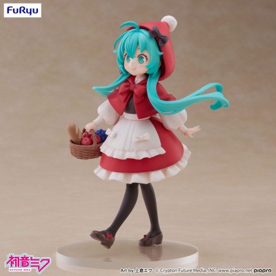 HATSUNE MIKU DESKTOP FAIRY - Hatsune Miku Little Red Riding Hood Ver. Furyu PVC Figure 16 cm