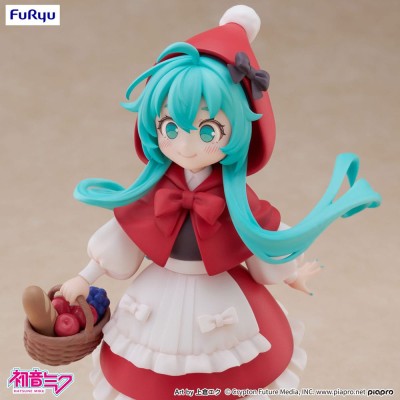 HATSUNE MIKU DESKTOP FAIRY - Hatsune Miku Little Red Riding Hood Ver. Furyu PVC Figure 16 cm