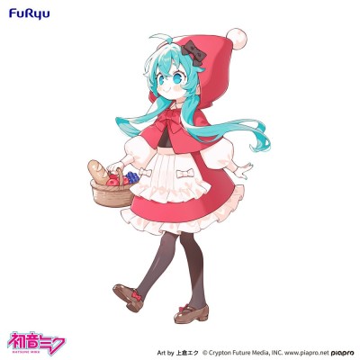 HATSUNE MIKU DESKTOP FAIRY - Hatsune Miku Little Red Riding Hood Ver. Furyu PVC Figure 16 cm