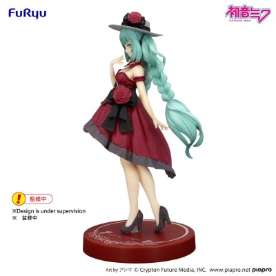 HATSUNE MIKU - Hatsune Miku Outing Dress Red Color Ver. Trio-Try-iT Furyu PVC Figure 19 cm