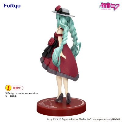 HATSUNE MIKU - Hatsune Miku Outing Dress Red Color Ver. Trio-Try-iT Furyu PVC Figure 19 cm