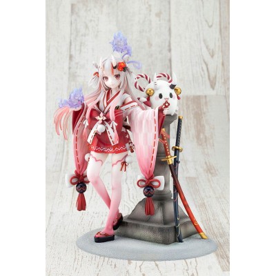 HOLOLIVE PRODUCTION - Nakiri Ayame Shrine Maiden Fortune Outfit Ver. 1/7 Kotobukiya PVC Figure 26 cm