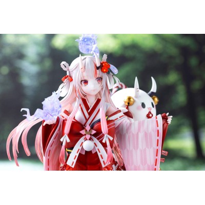 HOLOLIVE PRODUCTION - Nakiri Ayame Shrine Maiden Fortune Outfit Ver. 1/7 Kotobukiya PVC Figure 26 cm