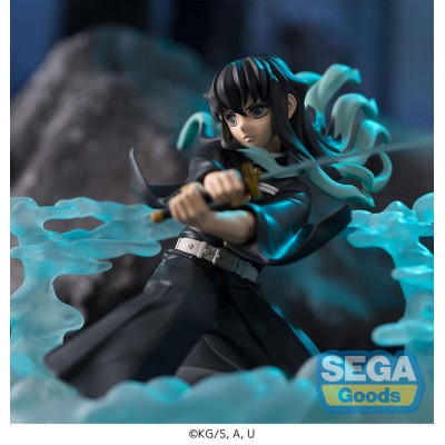 DEMON SLAYER: KIMETSU NO YAIBA - Muichiro Tokito Hashira Training Arc Xross Link Anime Sega PVC Figure 11 cm
