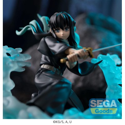 DEMON SLAYER: KIMETSU NO YAIBA - Muichiro Tokito Hashira Training Arc Xross Link Anime Sega PVC Figure 11 cm