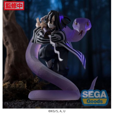 DEMON SLAYER: KIMETSU NO YAIBA - Obanai Iguro Hashira Training Arc Xross Link Anime Sega PVC Figure 14 cm