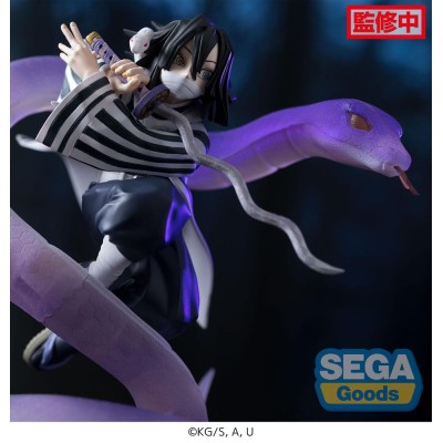 DEMON SLAYER: KIMETSU NO YAIBA - Obanai Iguro Hashira Training Arc Xross Link Anime Sega PVC Figure 14 cm