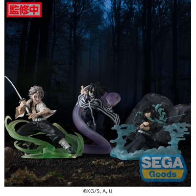 DEMON SLAYER: KIMETSU NO YAIBA - Obanai Iguro Hashira Training Arc Xross Link Anime Sega PVC Figure 14 cm