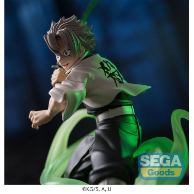 DEMON SLAYER: KIMETSU NO YAIBA - Sanemi Shinazugawa Hashira Training Arc Xross Link Anime Sega PVC Figure 12 cm