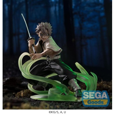 DEMON SLAYER: KIMETSU NO YAIBA - Sanemi Shinazugawa Hashira Training Arc Xross Link Anime Sega PVC Figure 12 cm