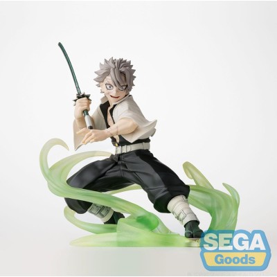 DEMON SLAYER: KIMETSU NO YAIBA - Sanemi Shinazugawa Hashira Training Arc Xross Link Anime Sega PVC Figure 12 cm