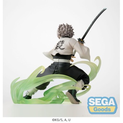 DEMON SLAYER: KIMETSU NO YAIBA - Sanemi Shinazugawa Hashira Training Arc Xross Link Anime Sega PVC Figure 12 cm