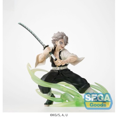 DEMON SLAYER: KIMETSU NO YAIBA - Sanemi Shinazugawa Hashira Training Arc Xross Link Anime Sega PVC Figure 12 cm