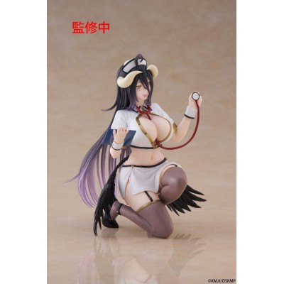 OVERLORD - Albedo Nurse Ver. Renewal Desktop Cute Taito PVC Figure 13 cm