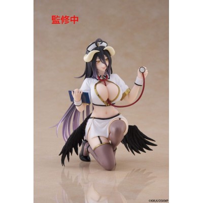 OVERLORD - Albedo Nurse Ver. Renewal Desktop Cute Taito PVC Figure 13 cm