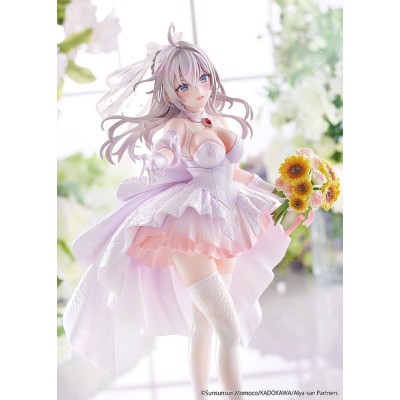 ALYA SOMETIMES HIDES HER FEELINGS IN RUSSIAN - Alisa Mikhailovna Kujou Wedding Dress Ver. 1/7 Kadokawa PVC Figure 24 cm