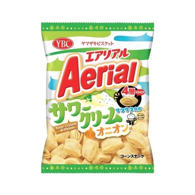 Aerial Sour Cream Onion - Crispy Airy Corn Snack with Sour Cream & Onion Flavor (Japan) 1265G
