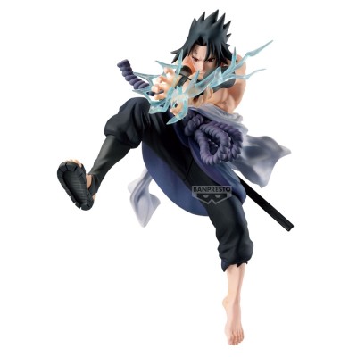 NARUTO 72 SERIES - Sasuke Uchiha Vibration Stars Banpresto PVC Figure 18 cm