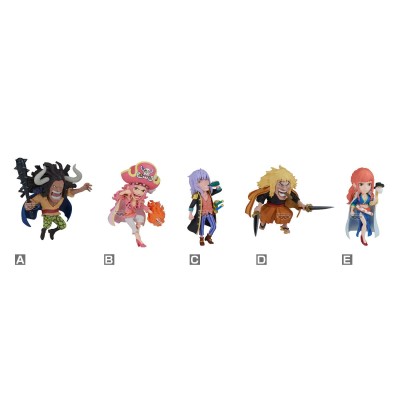 ONE PIECE - God Valley Incident 2 World Collectable Figure Complete Pack 5 cm
