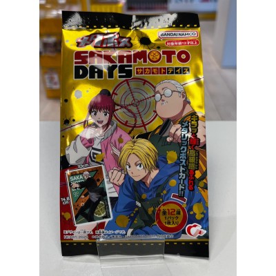 Sakamoto Days – Chewing gum con cartolina metallica da collezione (Giappone)