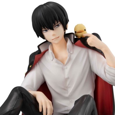KATEKYO HITMAN REBORN! - Hibari & Hibird Palm Size G.E.M. Series Megahouse PVC Figure 8 cm