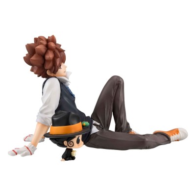KATEKYO HITMAN REBORN! - Tsuna & Reborn Palm Size G.E.M. Series Megahouse PVC Figure 9 cm