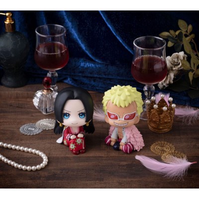 ONE PIECE - Boa Hancock & Donquixote Doflamingo Set (with gift) Look Up Megahouse PVC Figure 11 cm