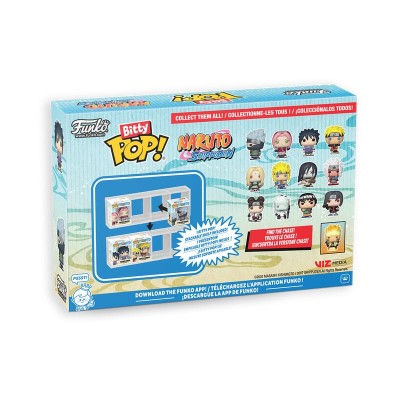 NARUTO SHIPPUDEN - 4-Pack Battles Bitty POP! Vinyl Figure 2,5 cm