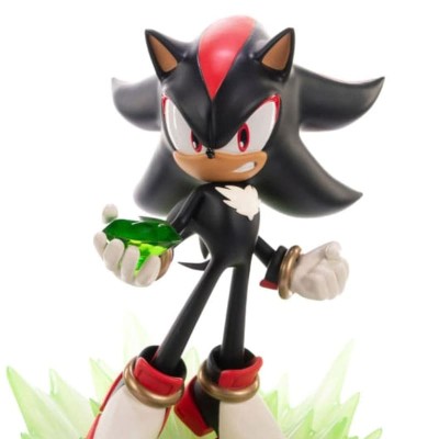 SONIC THE HEDGEHOG - The Ultimate Life Form Shadow the Hedgehog Standard Edition First 4 Figures Resin Figure 32 cm