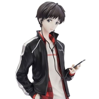 NEON GENESIS EVANGELION - Ikari Shinji Original Color Ver. Radio Eva Part 3 1/7 Hobby Max PVC Figure 26 cm