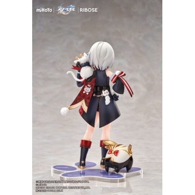 HONKAI: STAR RAIL - Topaz & Numby Ver. Rise Up Chibineko Series Ribose PVC Figure 18 cm