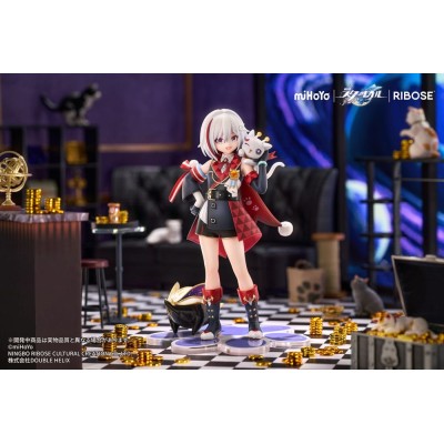 HONKAI: STAR RAIL - Topaz & Numby Ver. Rise Up Chibineko Series Ribose PVC Figure 18 cm