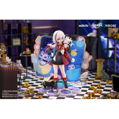HONKAI: STAR RAIL - Topaz & Numby Ver. Rise Up Chibineko Series Ribose PVC Figure 18 cm