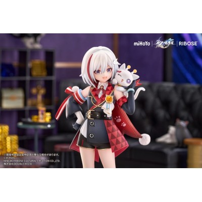 HONKAI: STAR RAIL - Topaz & Numby Ver. Rise Up Chibineko Series Ribose PVC Figure 18 cm
