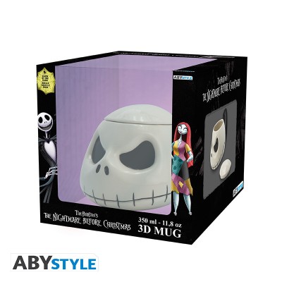 NIGHTMARE BEFORE CHRISTMAS - Tazza 3D "Jack" Glow in the dark 300 ml