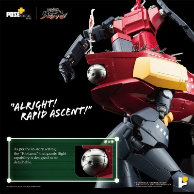 TENGEN TOPPA GURREN LAGANN - Dai-Gurren POSE+METAL series Art Storm PVC Figure 33 cm