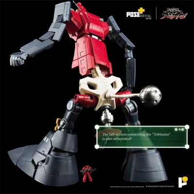 TENGEN TOPPA GURREN LAGANN - Dai-Gurren POSE+METAL series Art Storm PVC Figure 33 cm